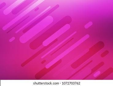 Light Pink vector abstract doodle pattern. Decorative shining illustration with doodles on abstract template. The pattern can be used for wallpapers and coloring books.
