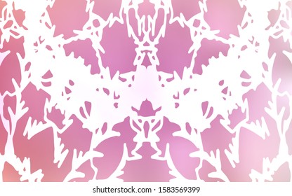 Light Pink vector abstract doodle background. An elegant bright illustration with lines drawn by child in Natural style. A completely new template for your business design.