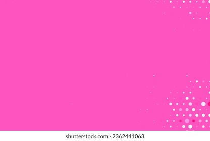Vector rosa claro Ilustración abstracta con burbujas de colores en estilo natural. Diseño decorativo borroso en estilo abstracto con burbujas. Diseño sencillo para su sitio web.