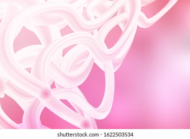 Light Pink vector abstract layout. New colored illustration in blur style with gradient. Elegant background for a brand book.