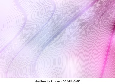Light Pink vector abstract layout. Shining colorful illustration in smart style. Background for a cell phone.
