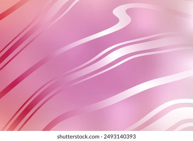 Light Pink vector abstract layout. A completely new colored illustration in blur style. Smart design for your work.