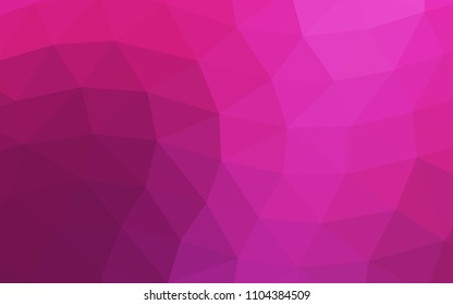 Light Pink vector abstract mosaic abstract mosaic. Colorful abstract illustration with gradient. The template can be used as a background for cell phones.