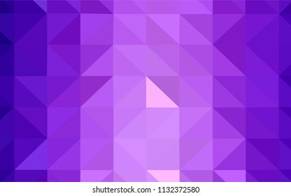 Light Pink vector abstract mosaic pattern. Geometric illustration in Origami style with gradient.  Pattern for a brand book's backdrop.