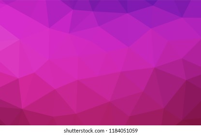 Light Pink vector abstract mosaic pattern. A completely new color illustration in a vague style. A completely new template for your business design.