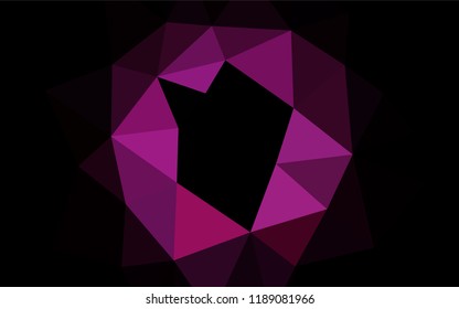 Light Pink vector abstract mosaic backdrop. Shining colored illustration in a Brand new style. Brand new design for your business.