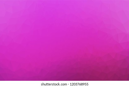 Light Pink vector abstract mosaic backdrop. An elegant bright illustration with gradient. A completely new design for your business.