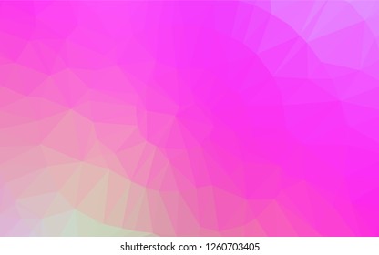 Light Pink vector abstract mosaic backdrop. Shining colored illustration in a Brand new style. Brand new style for your business design.