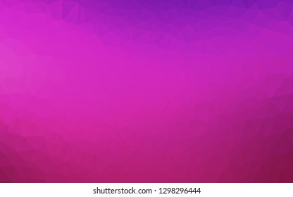 Light Pink vector abstract mosaic pattern. A vague abstract illustration with gradient. Textured pattern for background.