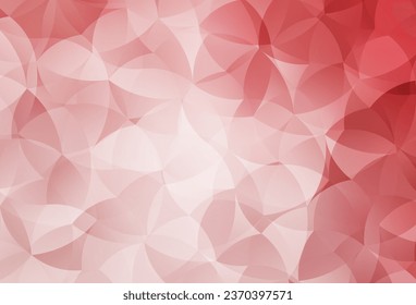 Fondo de mosaico abstracto del vector rosa claro. Ilustración abstracta colorida con triángulos. Plantilla para el fondo del teléfono móvil.