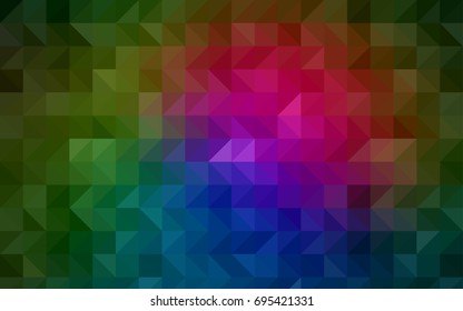 Light Pink vector abstract mosaic background. Colorful illustration in abstract style with gradient. Brand-new style for your business design.