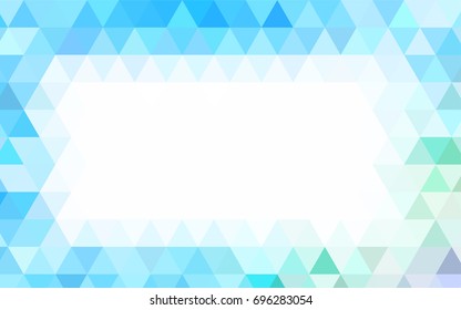 Light Pink vector abstract mosaic background. An elegant bright illustration with gradient. A completely new template for your business design.