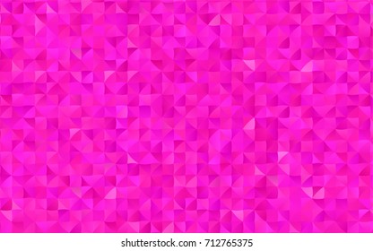 Light Pink vector abstract mosaic pattern. A completely new color illustration in a vague style. The textured pattern can be used for background.
