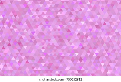 Light Pink vector abstract mosaic template. Shining colored illustration in a brand-new style. The template can be used as a background for cell phones.
