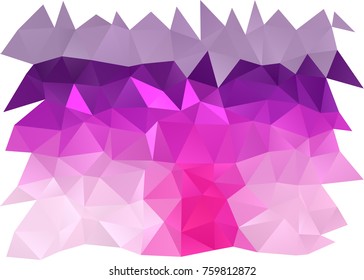 Light Pink vector abstract mosaic pattern. Glitter abstract illustration with an elegant design. A completely new template for your business design.