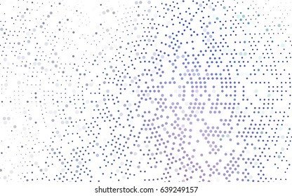 Light Pink vector abstract pattern with circles. Geometry template for your business design. Background with colored spheres.