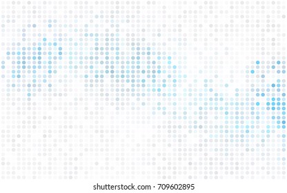 Light Pink vector abstract pattern with circles. Geometry template for your business design. Background with colored spheres.
