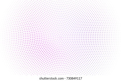 Light Pink vector abstract pattern with circles. Geometry template for your business design. Background with colored spheres.