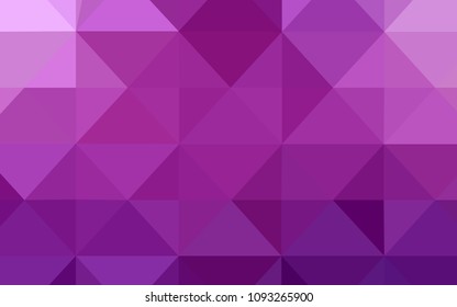 Light Pink vector abstract polygonal pattern. Creative geometric illustration in Origami style with gradient. The template for cell phone's backgrounds.