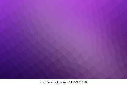 Light Pink vector abstract polygonal template. An elegant bright illustration with gradient. The template can be used as a background for cell phones.