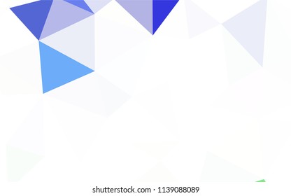 Light Pink vector abstract polygonal pattern. Elegant bright polygonal illustration with gradient. A new texture for your web site.