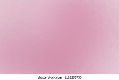 Light Pink vector abstract polygonal texture. Creative geometric illustration in Origami style with gradient. The template can be used as a background for cell phones.
