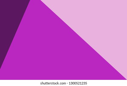 Light Pink vector abstract polygonal template. Shining polygonal illustration, which consist of triangles. A completely new design for your leaflet.
