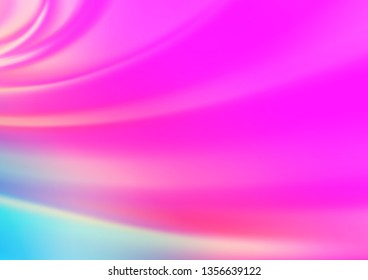 Light Pink vector abstract template. Colorful illustration in blurry style with gradient. A new texture for your design.