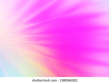 Light Pink vector abstract template. Shining colorful illustration in a Brand new style. The template can be used for your brand book.