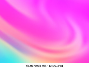Light Pink vector abstract template. A vague abstract illustration with gradient. The template for backgrounds of cell phones.