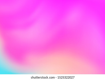 Light Pink vector abstract template. Creative illustration in halftone style with gradient. A completely new design for your business.