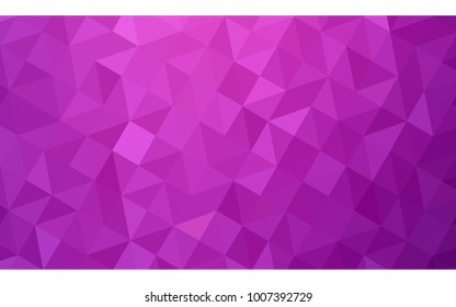 Light Pink vector abstract textured polygonal background. Blurry triangle design. Pattern can be used for background.