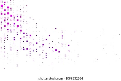 Light Pink vector abstract textured polygonal background. Blurry rectangular design. The pattern with repeating rectangles can be used for background.