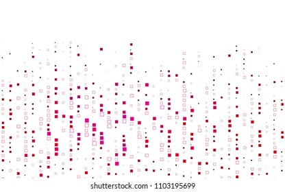 Light Pink vector abstract textured polygonal background. Blurry rectangular design. The pattern with repeating rectangles can be used for background.