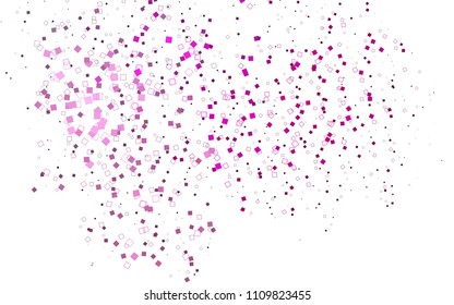 Light Pink vector abstract textured polygonal background. Blurry rectangular design. The pattern with repeating rectangles can be used for background.