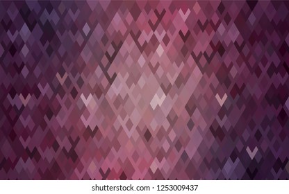 Light Pink vector abstract textured polygonal background. Blurry rectangular design. The pattern with repeating rectangles can be used for background.