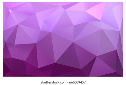 Light Pink vector abstract textured polygonal background. Blurry triangle design. Pattern can be used for background.