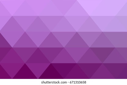 Light Pink vector abstract textured polygonal background. Blurry triangle design. Pattern can be used for background.