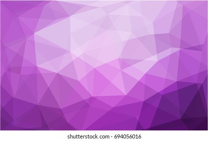 Light Pink vector abstract textured polygonal background. Blurry triangle design. Pattern can be used for background.