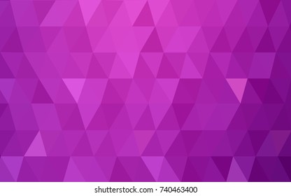 Light Pink vector abstract textured polygonal background. Blurry triangle design. Pattern can be used for background.