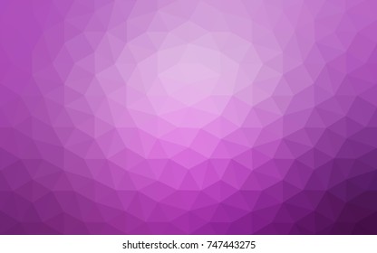 Light Pink vector abstract textured polygonal background. Blurry triangle design. Pattern can be used for background.