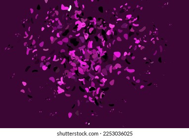 Light Pink vector backdrop with abstract shapes. Simple colorful illustration with abstract gradient shapes. Elegant design for wallpapers.