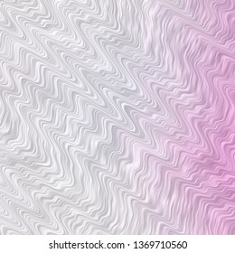 Light Pink vector backdrop with bent lines. Abstract gradient illustration with wry lines. Pattern for ads, commercials.