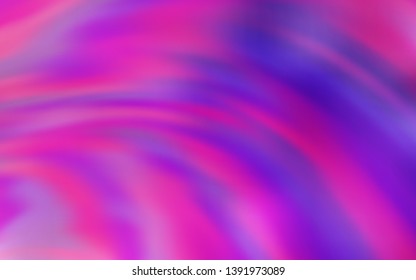 Light Pink vector backdrop with bent lines. Geometric illustration in abstract style with gradient.  Elegant pattern for a brand book.