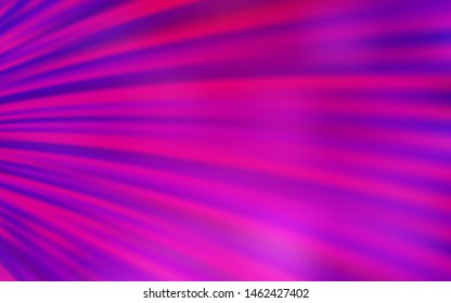 Light Pink vector backdrop with bent lines. Shining colorful illustration in simple style. A new texture for your  ad, booklets, leaflets.