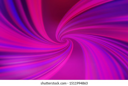 Light Pink vector backdrop with bent lines. Colorful illustration in abstract style with gradient. Abstract style for your business design.