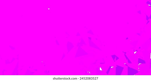 Light Pink vector backdrop with chaotic shapes. Colorful abstract forms with gradient in simple style. Simple illustration for your web site.