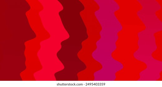 Light Pink vector backdrop with circular arc. Brand new colorful illustration with bent lines. Template for cellphones.
