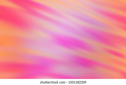 Light Pink vector backdrop with curved lines. A shining illustration, which consists of curved lines. Brand new design for your ads, poster, banner.