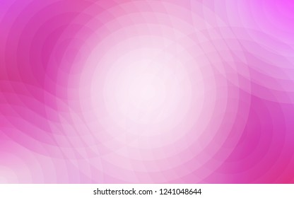 Light Pink vector backdrop with dots. Beautiful colored illustration with blurred circles in nature style. Pattern can be used for beautiful websites.